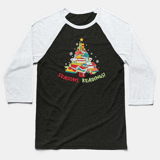 Seasons Reading Baseball T-Shirt by MZeeDesigns